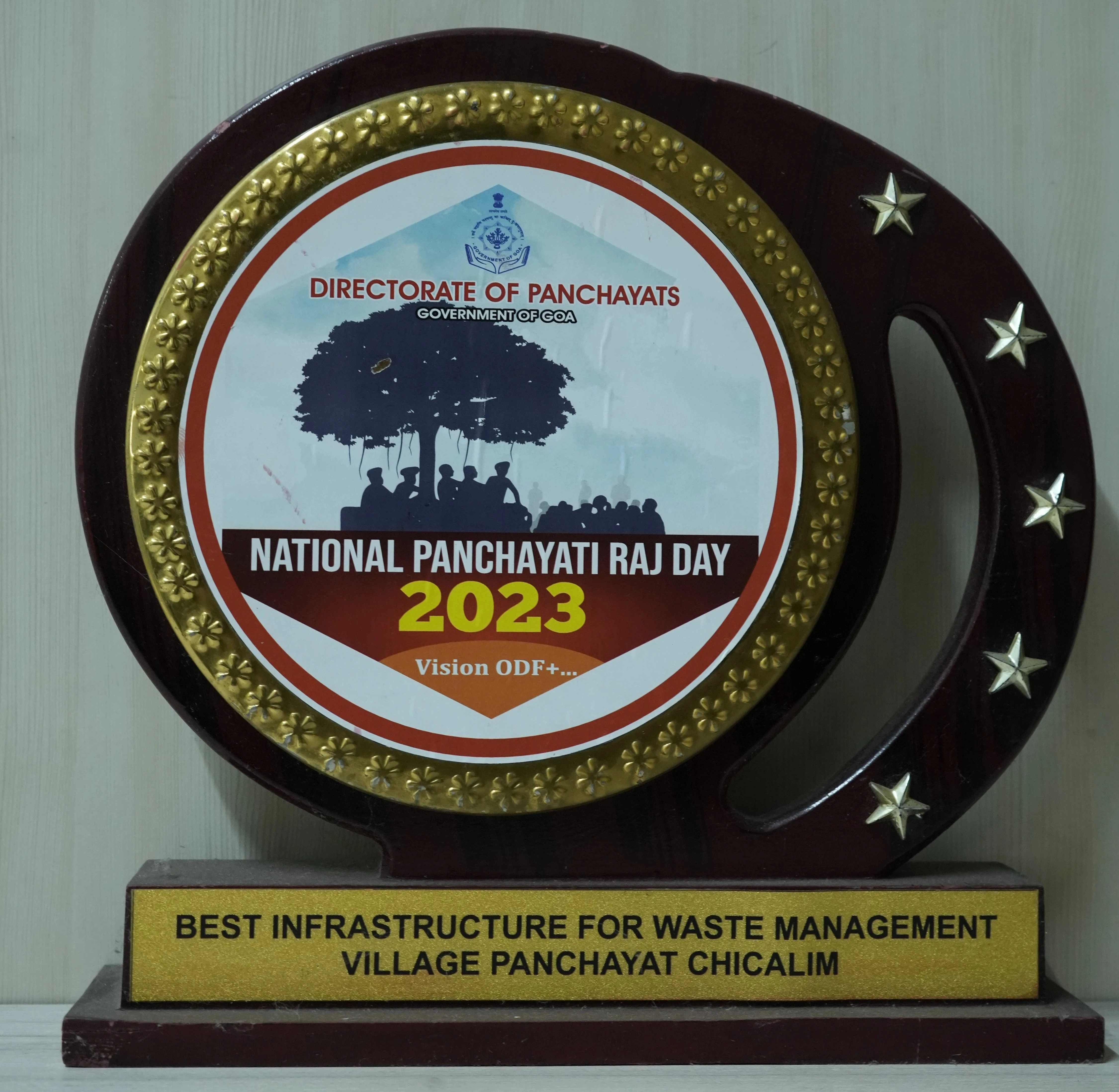 Best Infrastructure for Waste Management – National Panchayati Raj Day 2023