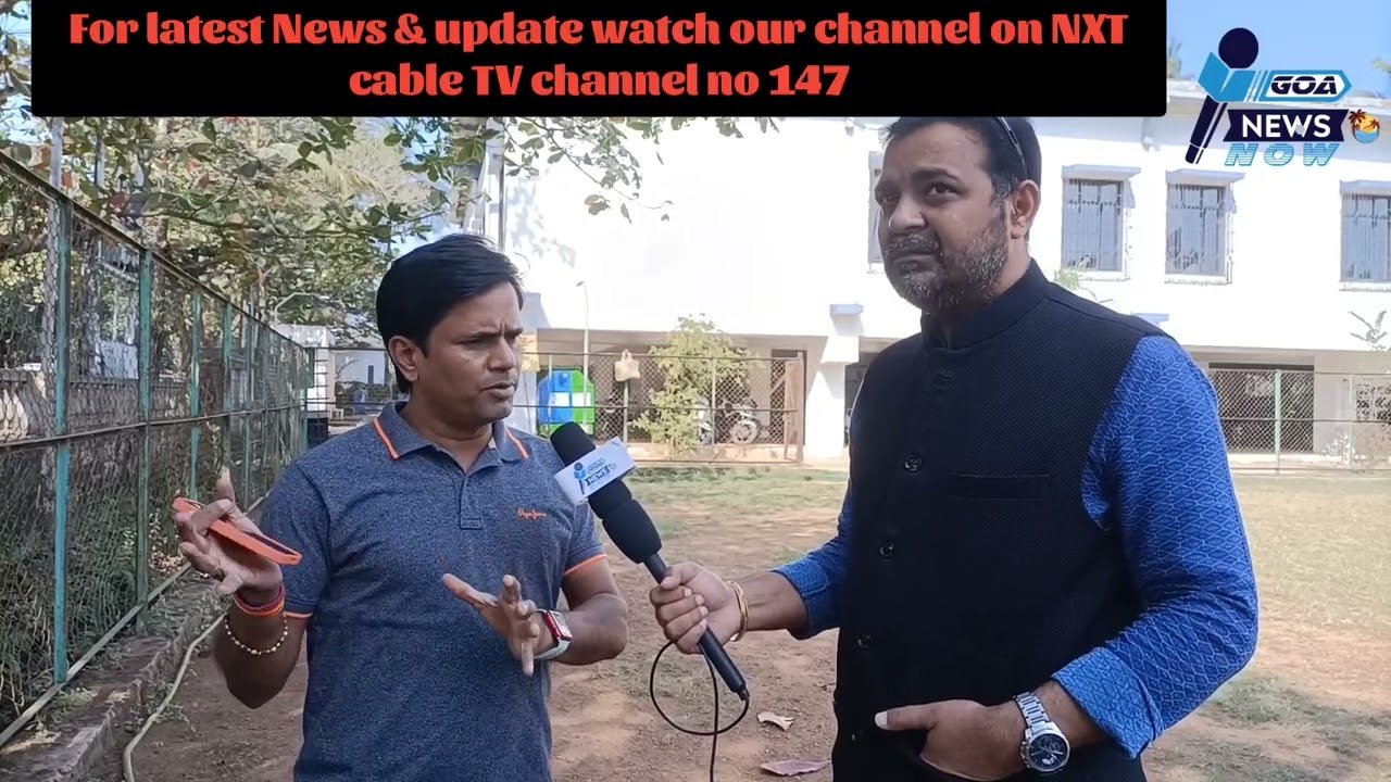 Interview coverage from Dabolim